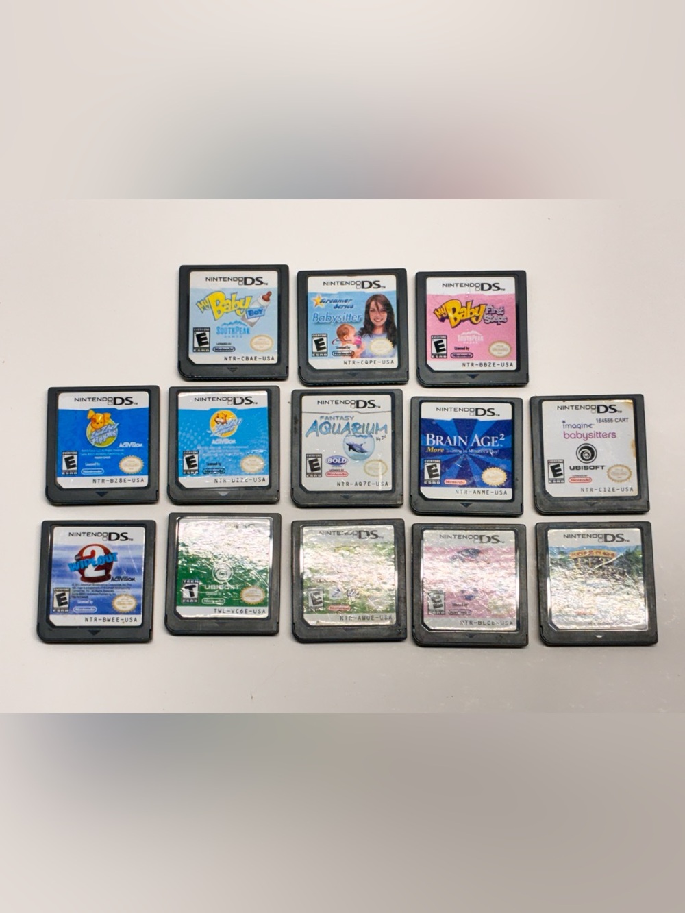 Lot of 13 Nintendo DS Loose Game Lot - Mixed Titles - Good Condition